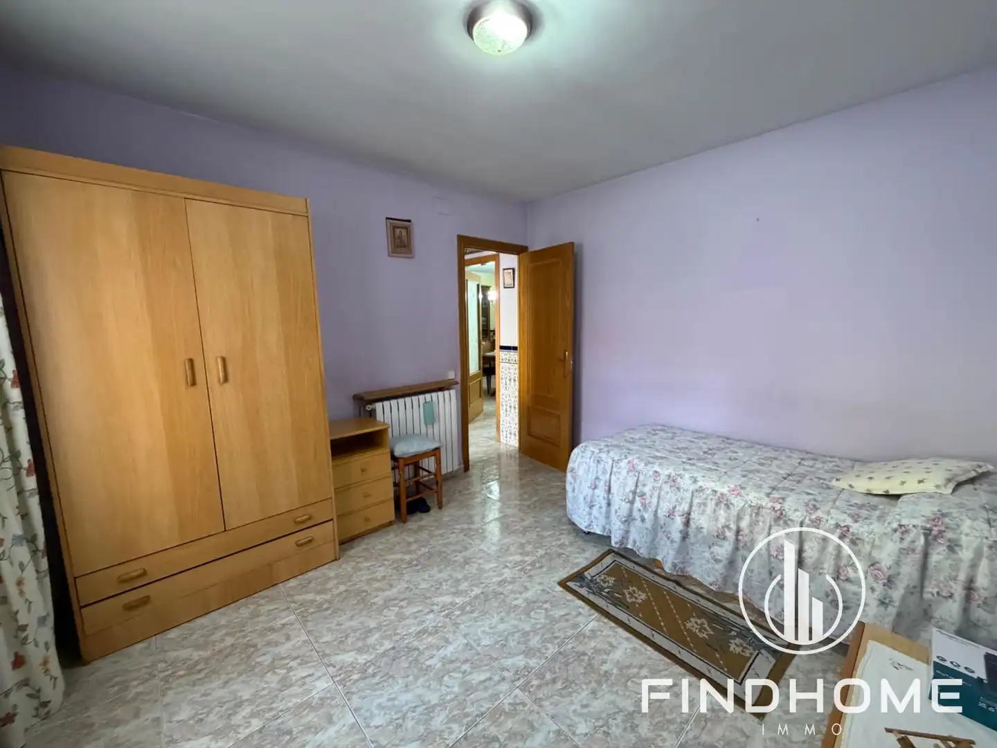 Schlafzimmer von Haus oder Chalet zum Verkauf in Olot mit Privatgarten, Abstellraum und Möbliert