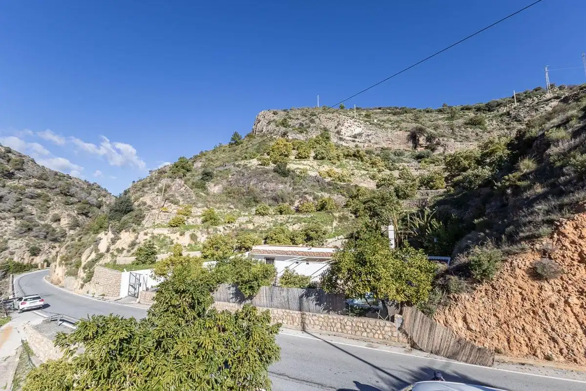 Exterior view of Houses for sale in Los Guájares  with Air Conditioner, Private garden and Swimming Pool