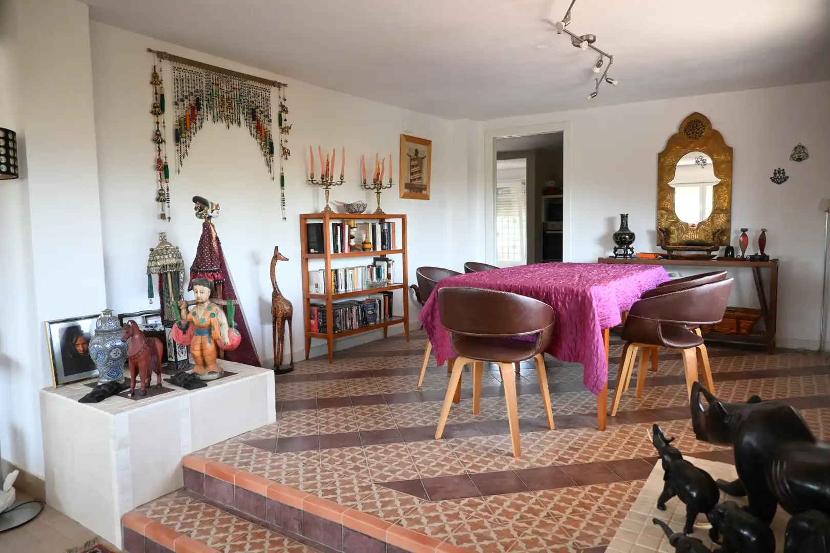 Menjador de Casa o xalet en venda en Las Gabias amb Jardí privat, Terrassa i Traster