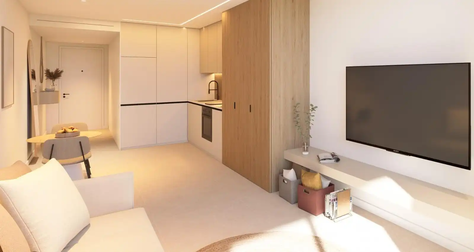 Wohnzimmer von Wohnung zum Verkauf in Murcia