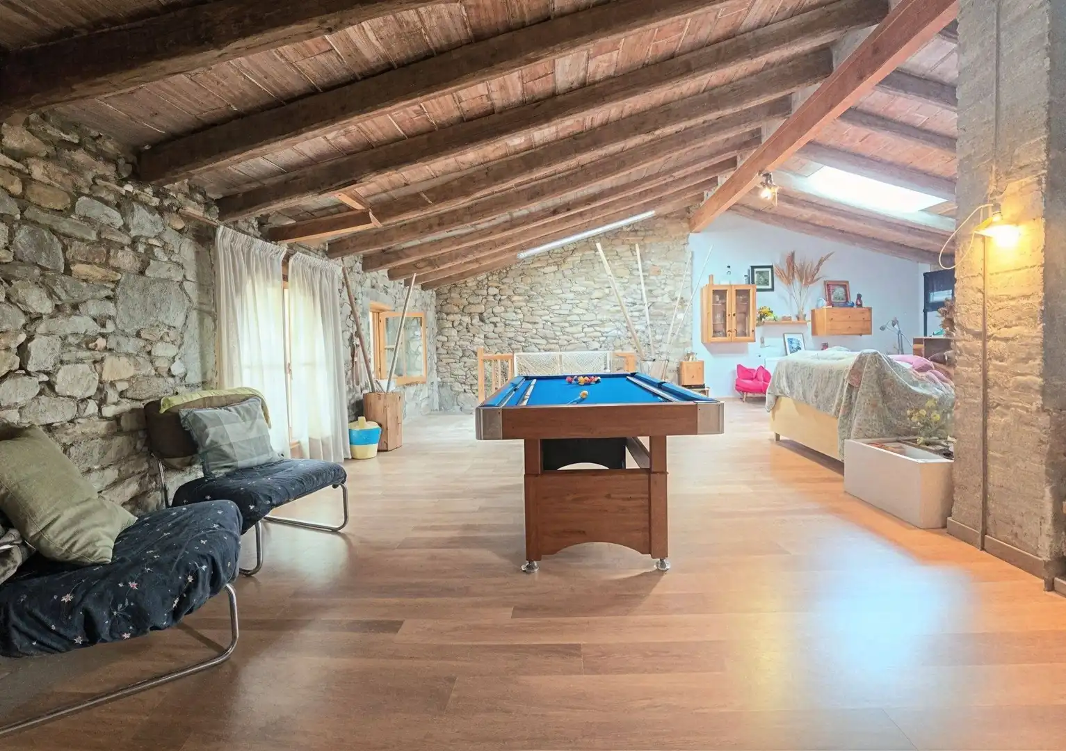 Sala de estar de Casa o chalet en venta en Aiguamúrcia con Terraza, Amueblado y Balcón