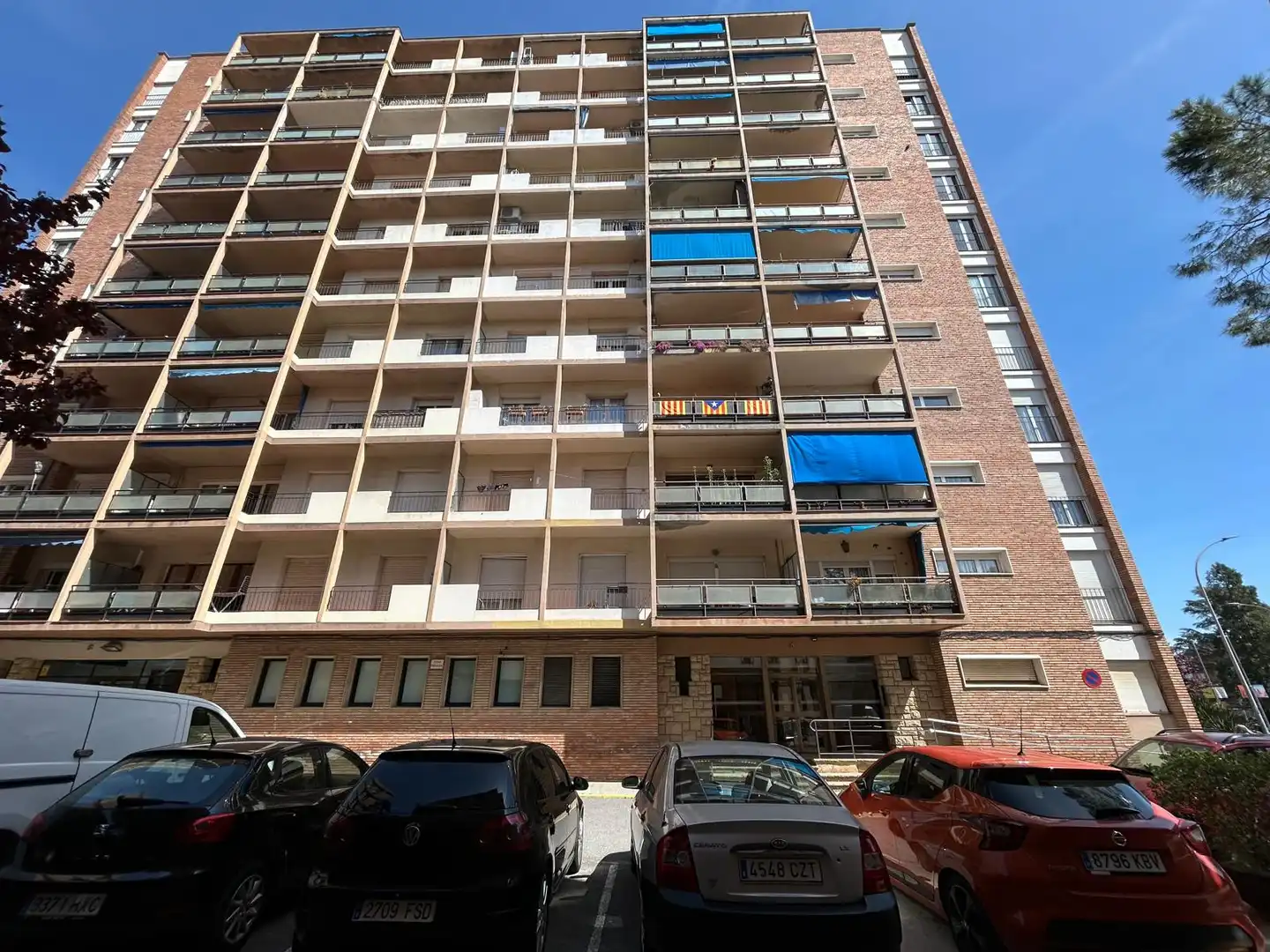 Vista exterior de Piso en venta en Igualada con Aire acondicionado, Calefacción y Terraza