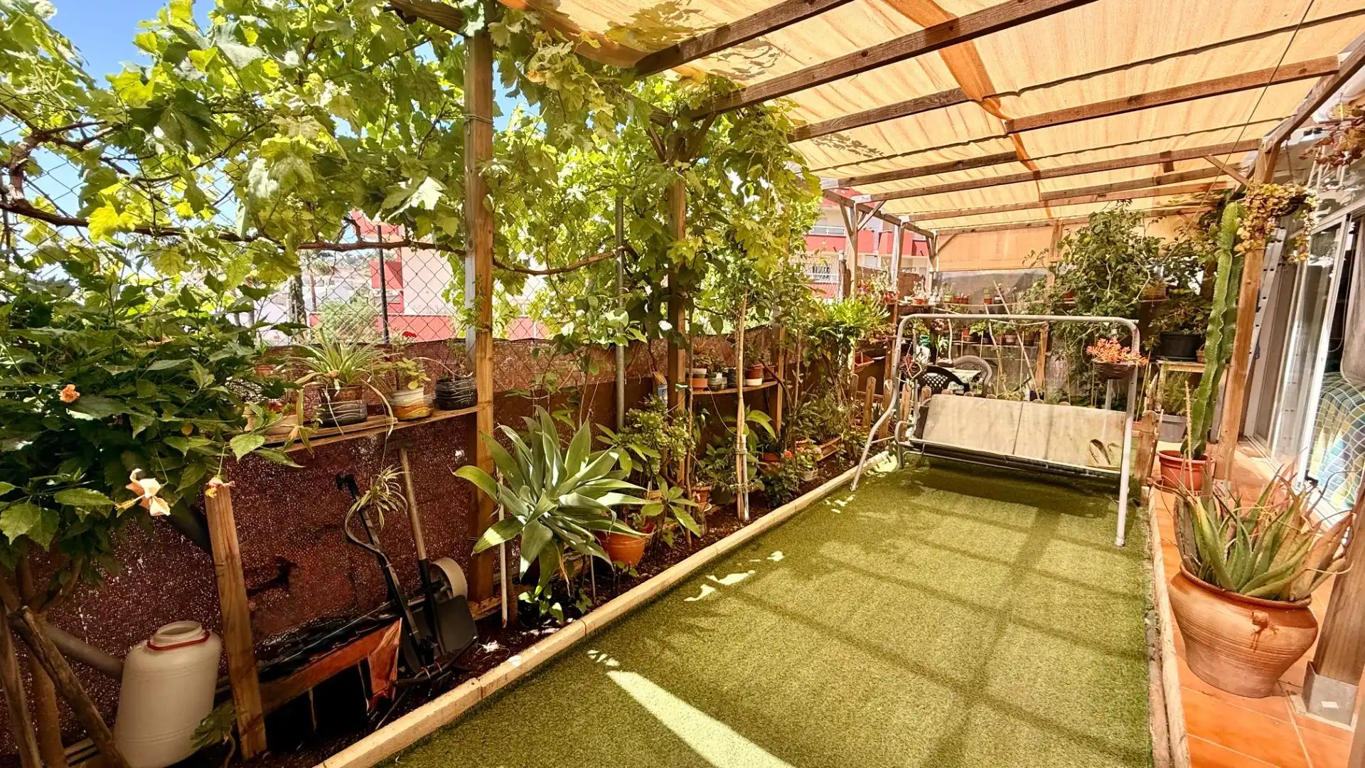 Terrace of Flat for sale in Benalmádena  with Private garden, Terrace and Community pool