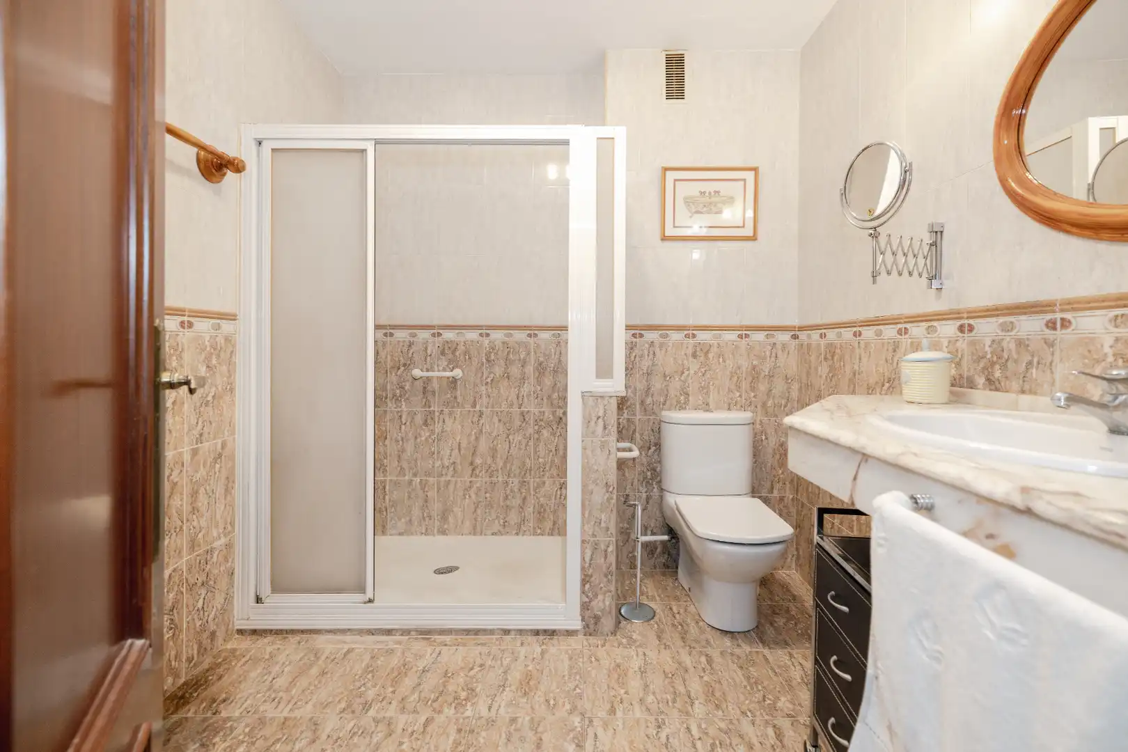Bathroom of Flat for sale in Málaga  with Air Conditioner, Heating and Terrace
