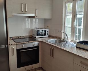 Kitchen of Flat to rent in Santiago de Compostela   with Furnished