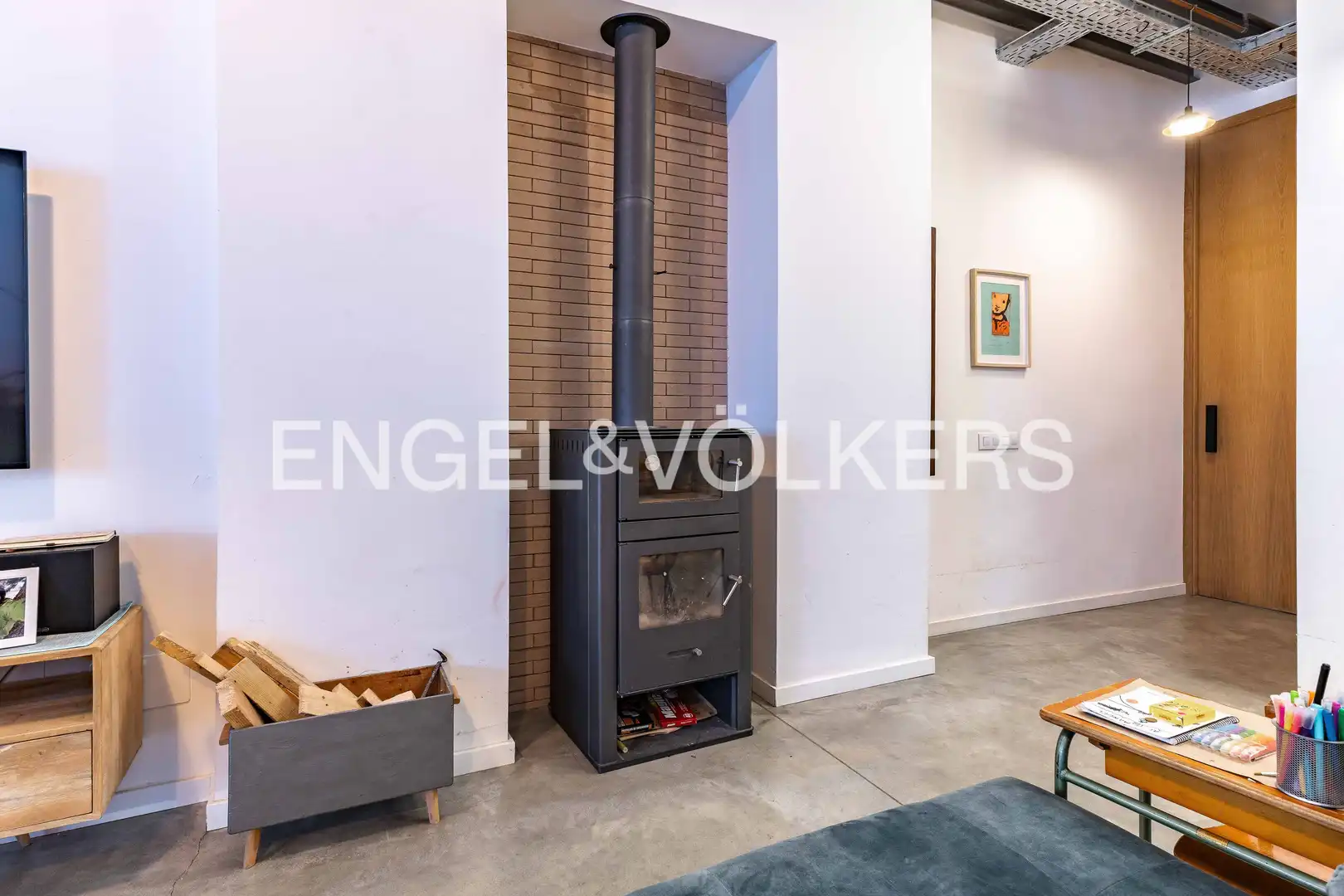 Sala d'estar de Casa o xalet de lloguer en Badalona amb Aire condicionat, Calefacció i Terrassa