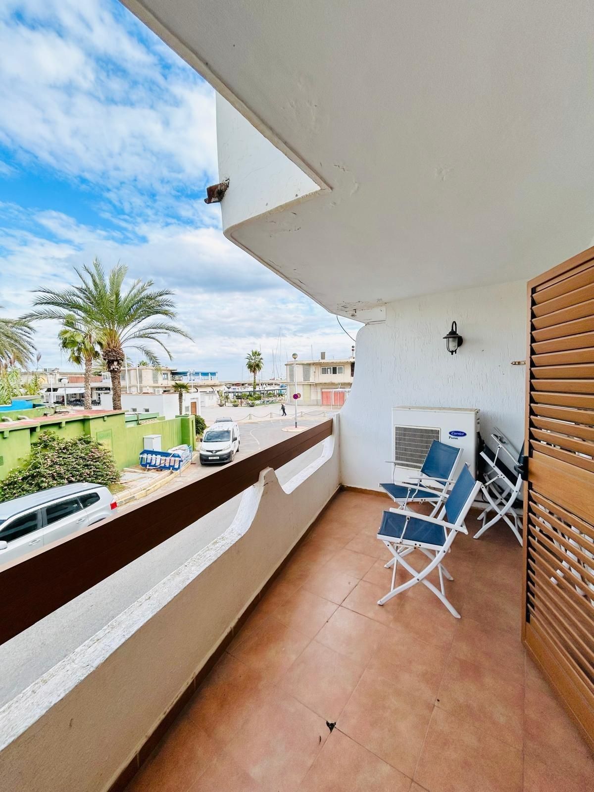 Terrassa de Casa adosada de lloguer en La Pobla de Farnals amb Aire condicionat, Jardí privat i Terrassa