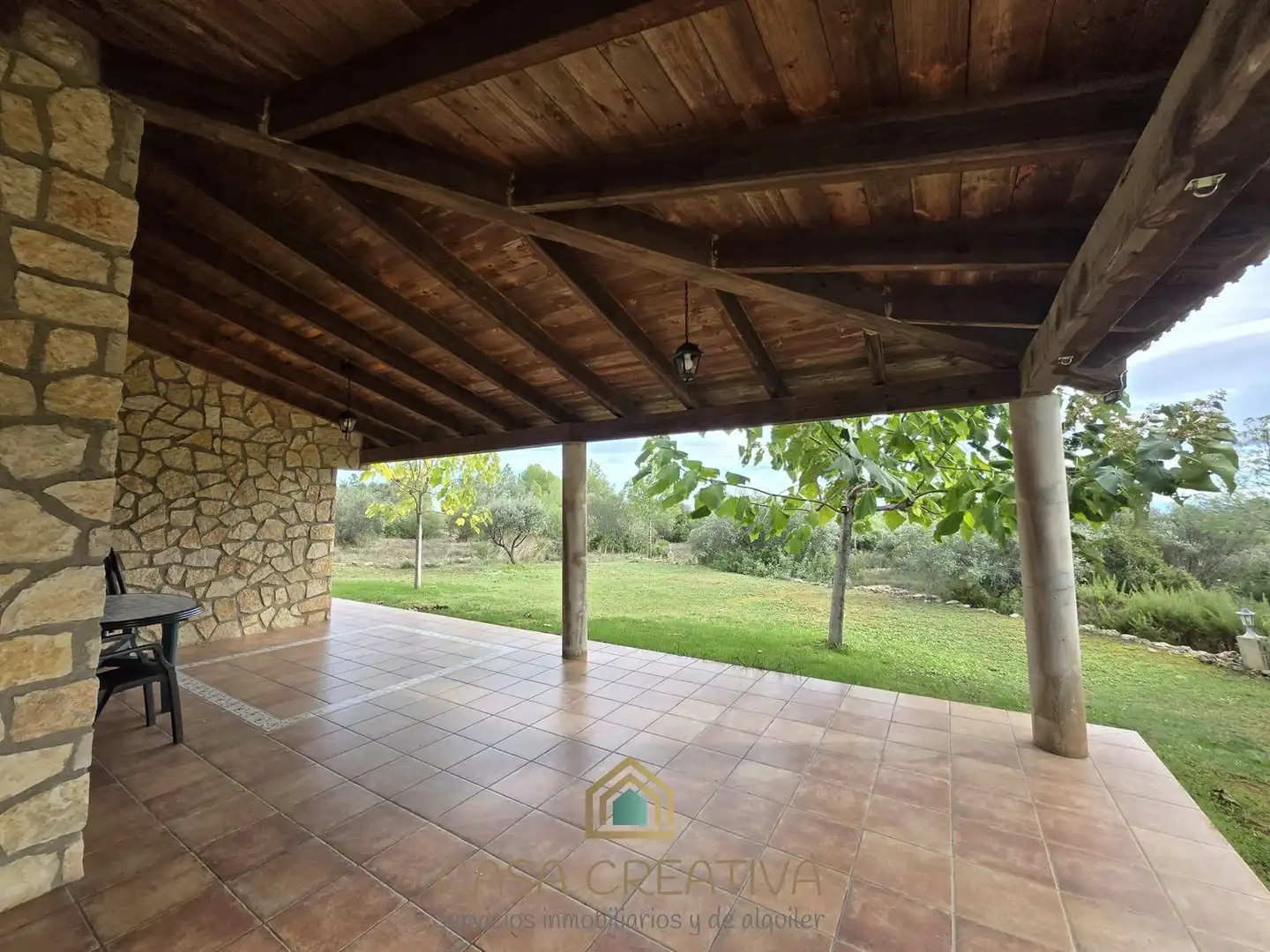 Terraza de Casa o chalet en venta en Chella con Aire acondicionado, Jardín privado y Amueblado