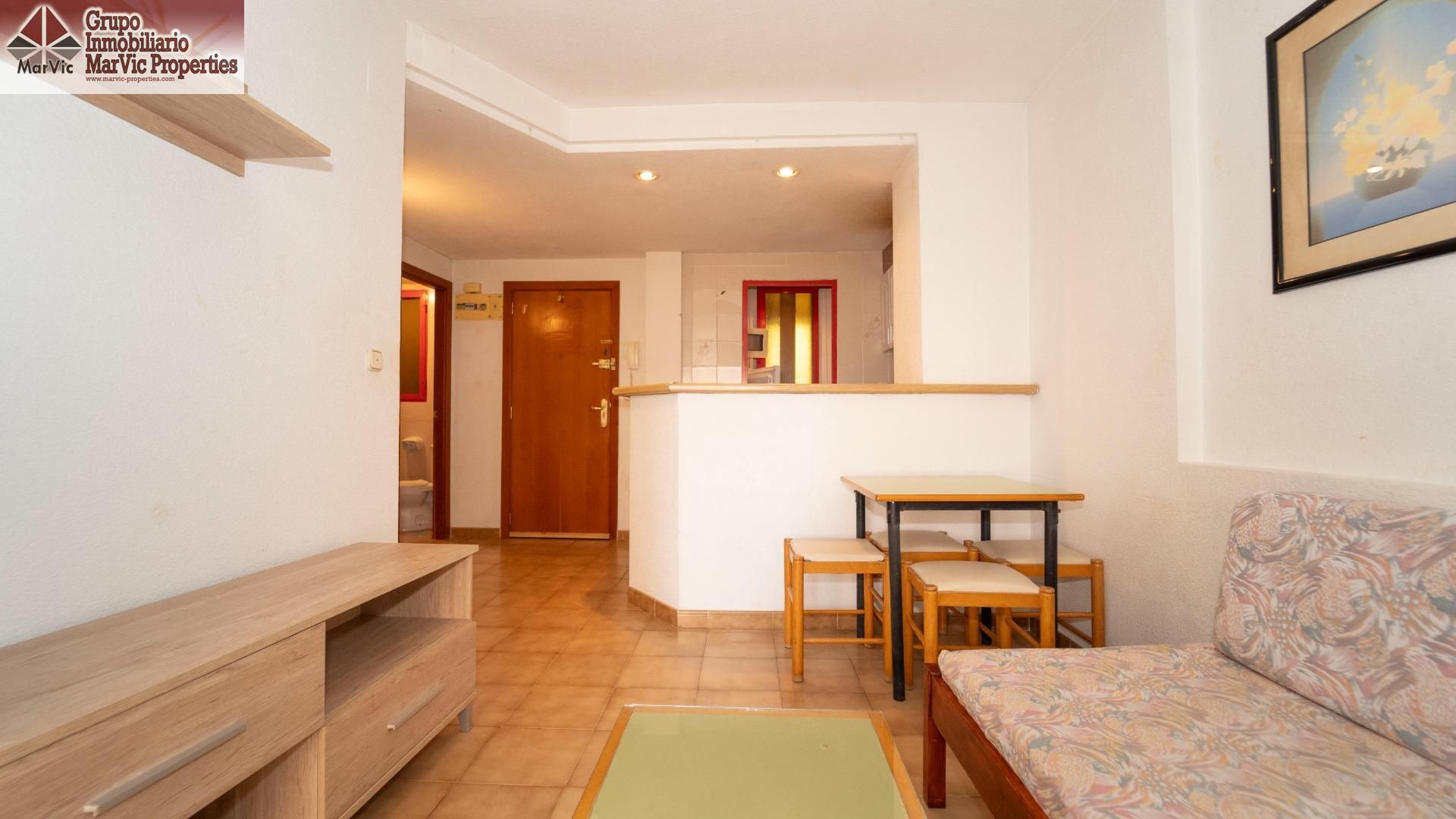 Bedroom of Flat for sale in Benidorm  with Air Conditioner and Terrace