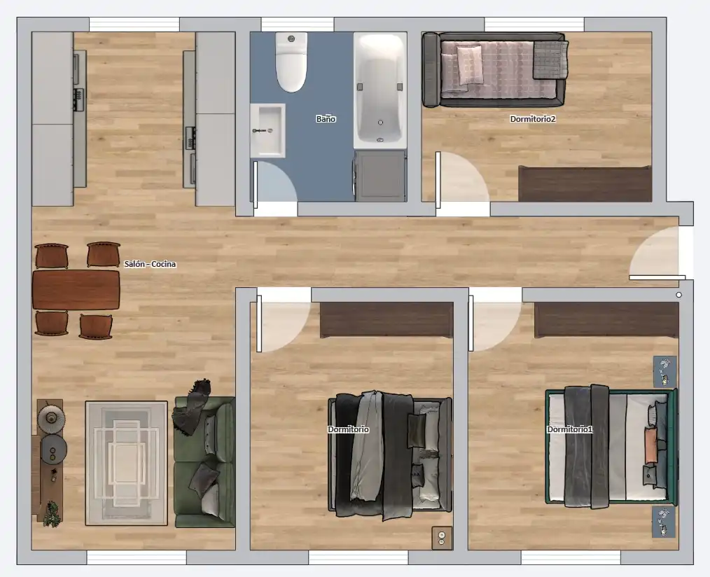 Piso en venta en Madrid con Aire acondicionado y Calefacción