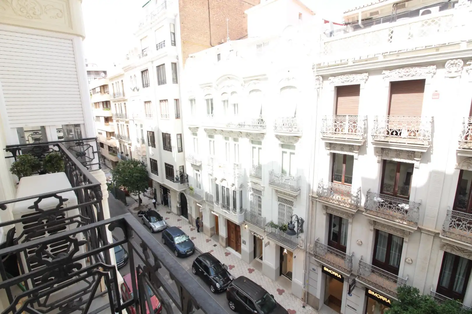 Vista exterior de Piso de alquiler en Valencia con Balcón