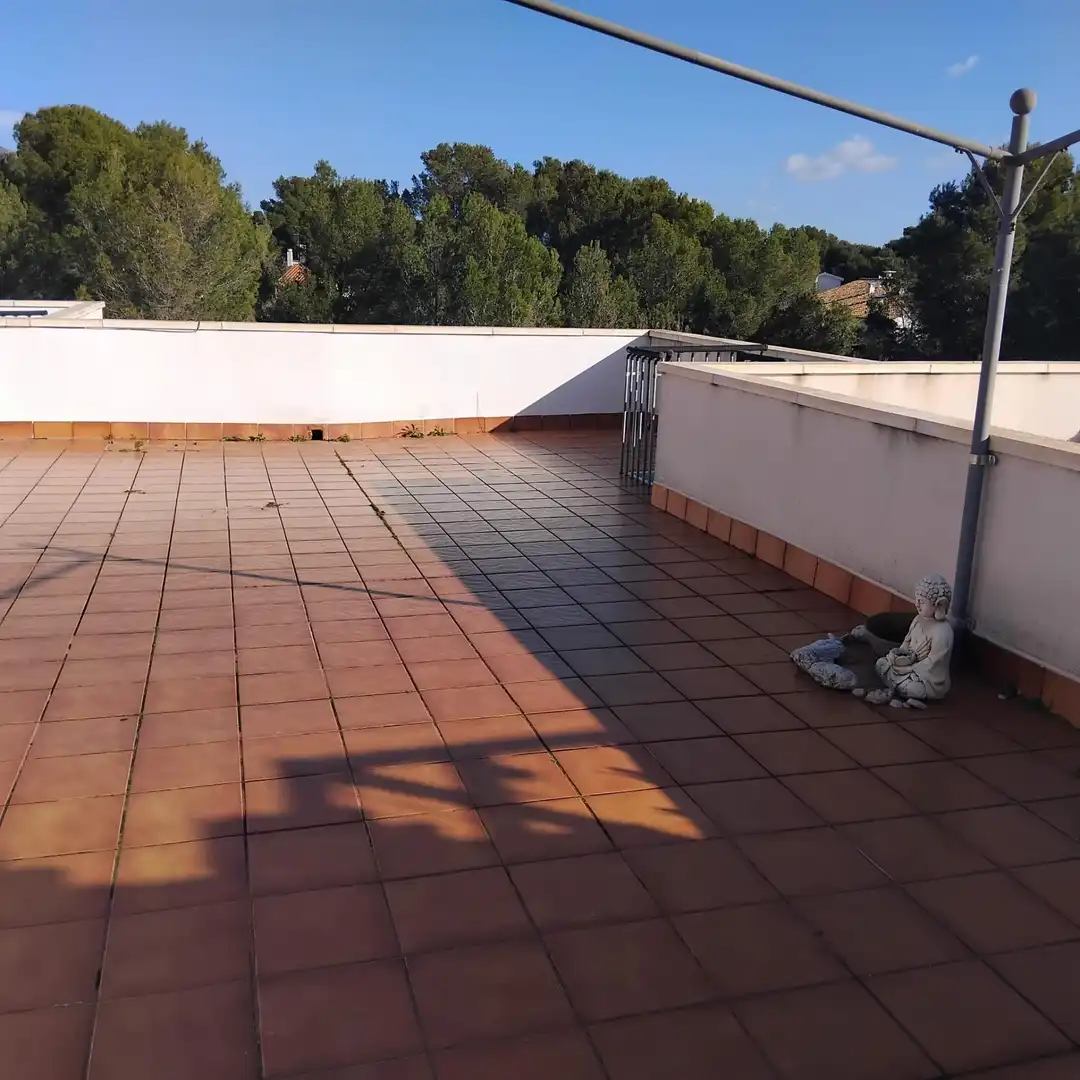 Terraza de Ático en venta en L'Ametlla de Mar  con Jardín privado, Terraza y Amueblado