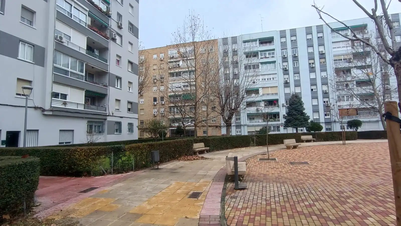 Vista exterior de Pis en venda en Móstoles amb Parquet i Terrassa