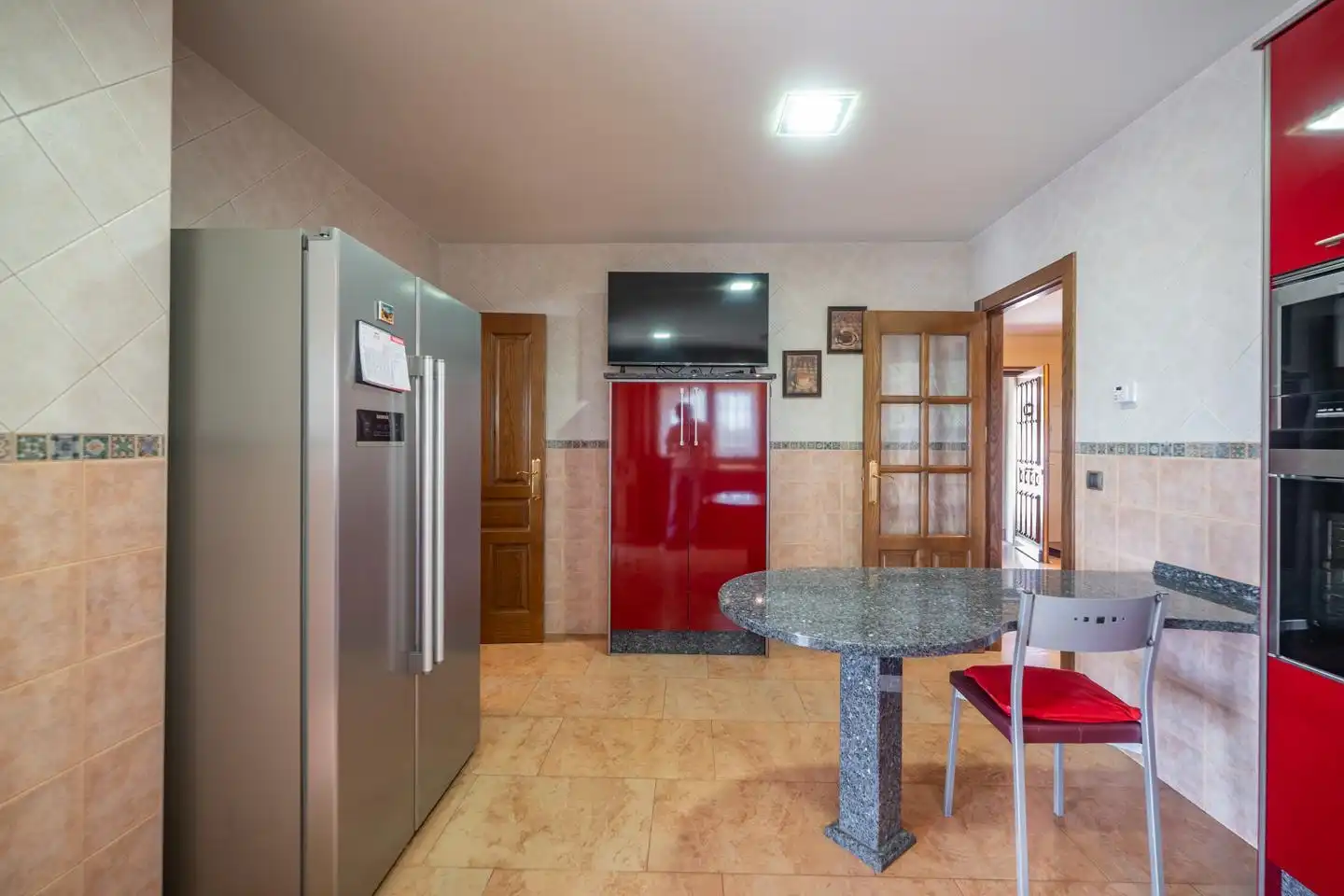 Cocina de Casa o chalet en venta en Cardeñosa con Calefacción, Jardín privado y Terraza