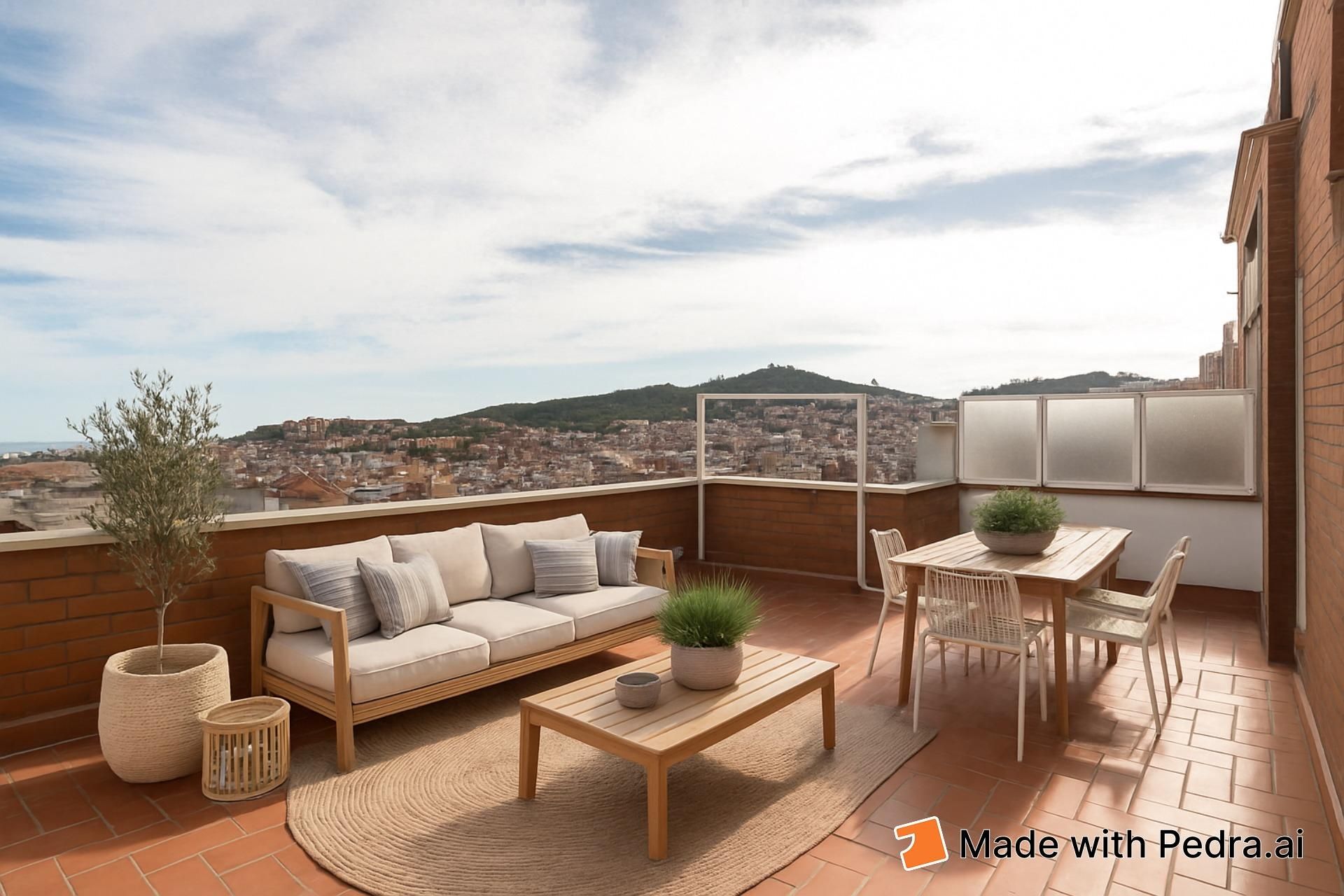 Terrassa de Àtic en venda en  Barcelona Capital amb Aire condicionat, Calefacció i Terrassa