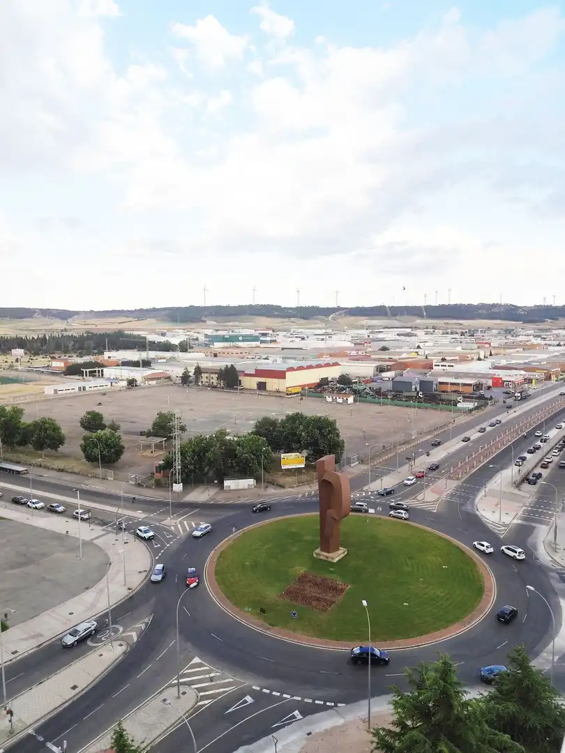 Außenansicht von Wohnung zum Verkauf in Palencia mit Heizung und Terrasse