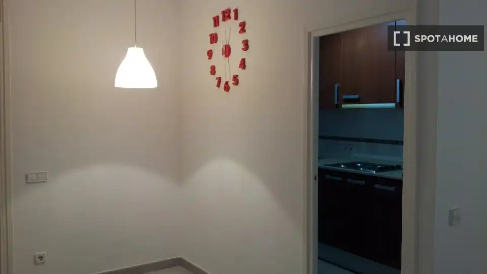 Kitchen of Flat for rent in Esplugues de Llobregat  with Air Conditioner, Heating and Furnished
