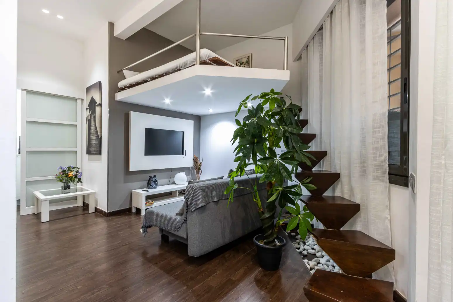 Wohnzimmer von Wohnung zum Verkauf in Sud