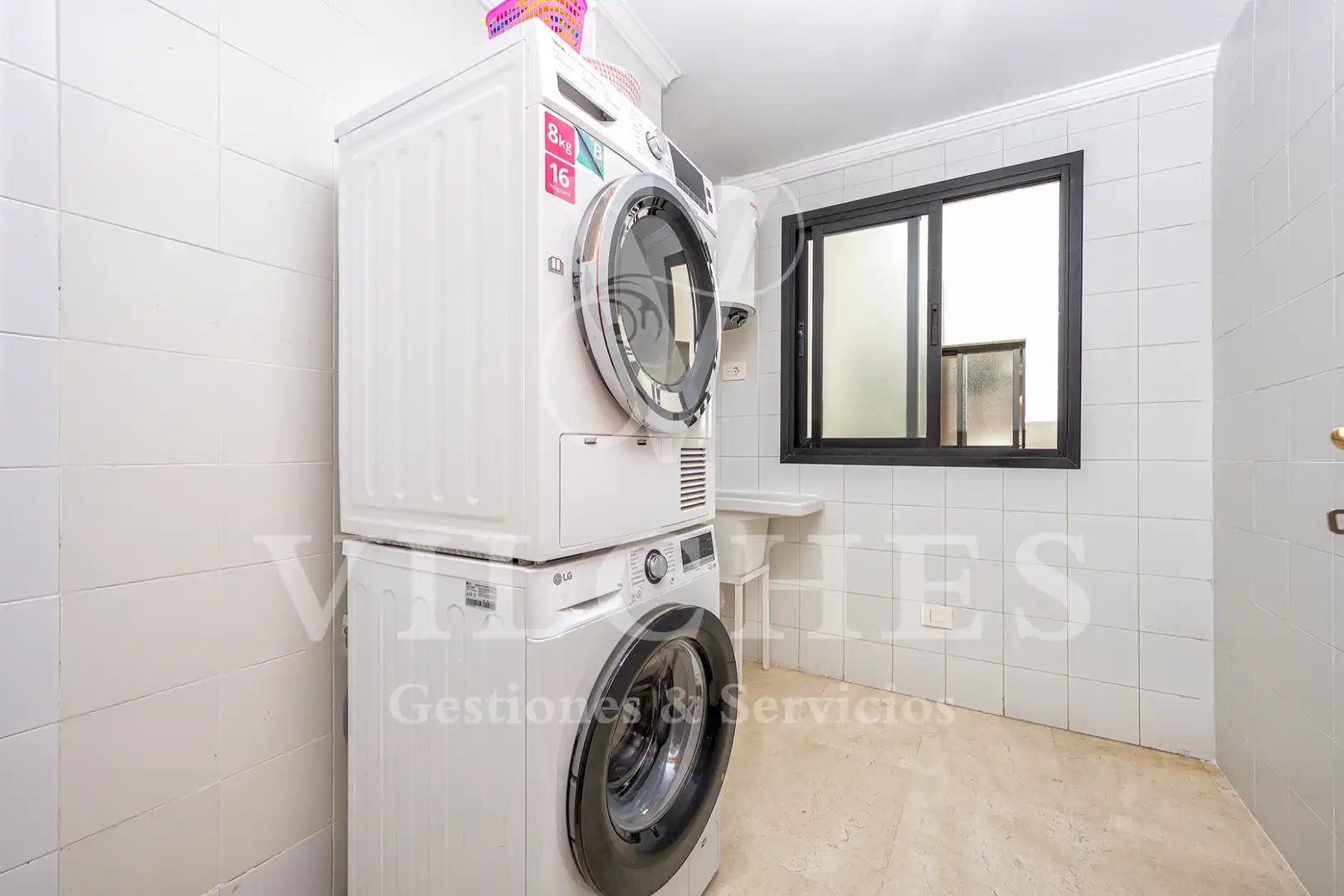 Schlafzimmer von Wohnung zur Miete in Arucas mit Parkett, Möbliert und Waschmaschine