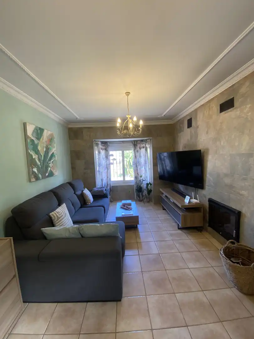 Living room of Houses for sale in Chiclana de la Frontera  with Air Conditioner, Storage room and Swimming Pool