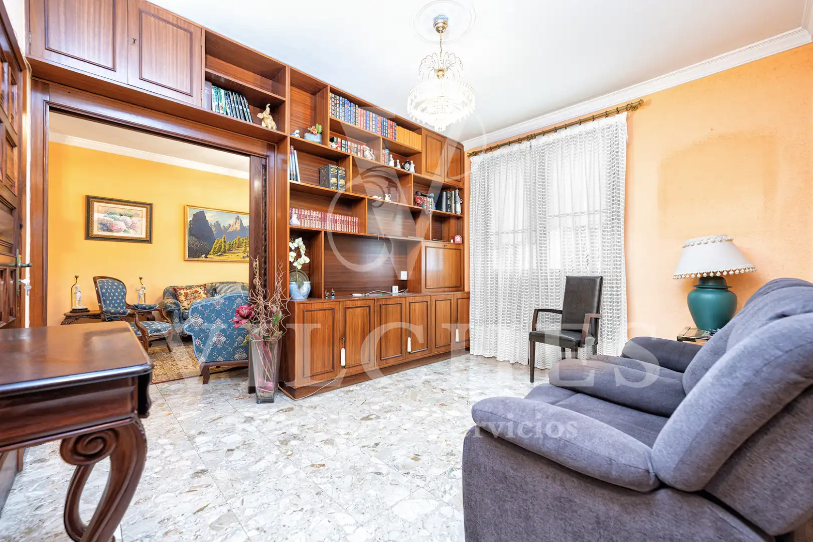 Sala d'estar de Pis en venda en Las Palmas de Gran Canaria amb Terrassa, Traster i Balcó