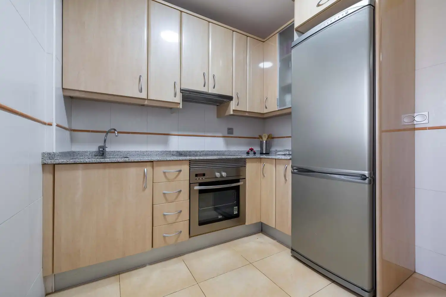 Cocina de Piso de alquiler en Murcia con Aire acondicionado, Calefacción y Trastero