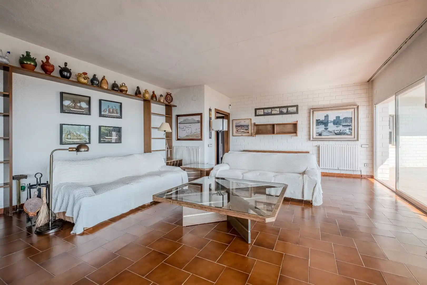 Sala de estar de Casa o chalet en venta en Calonge i Sant Antoni con Calefacción, Jardín privado y Terraza