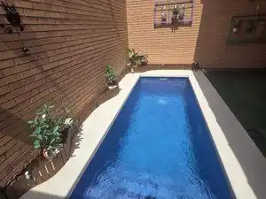 Piscina de Casa o xalet en venda en Ciudad Real amb Aire condicionat, Jardí privat i Terrassa