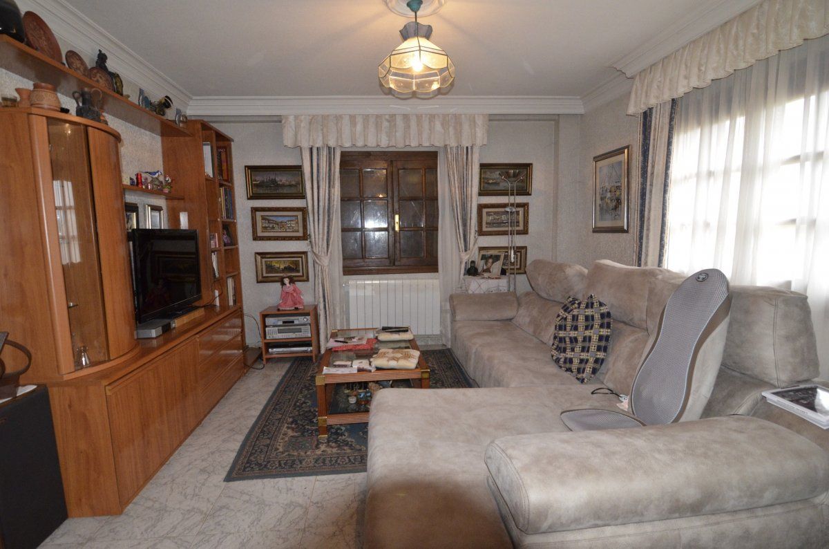 Living room of House or chalet for sale in Villamayor  with Heating, Terrace and Storage room