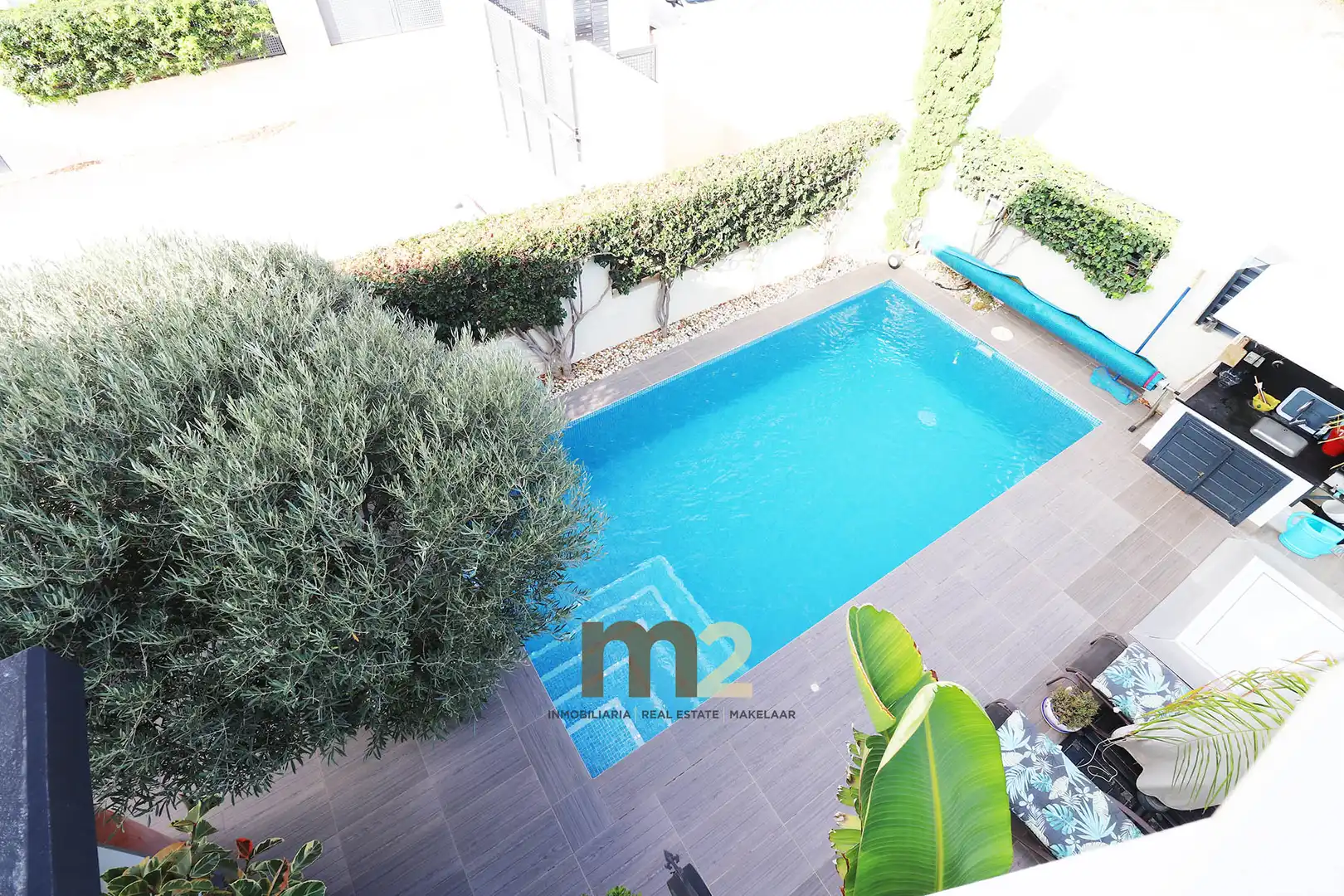 Piscina de Casa o xalet en venda en Rojales amb Aire condicionat, Jardí privat i Terrassa