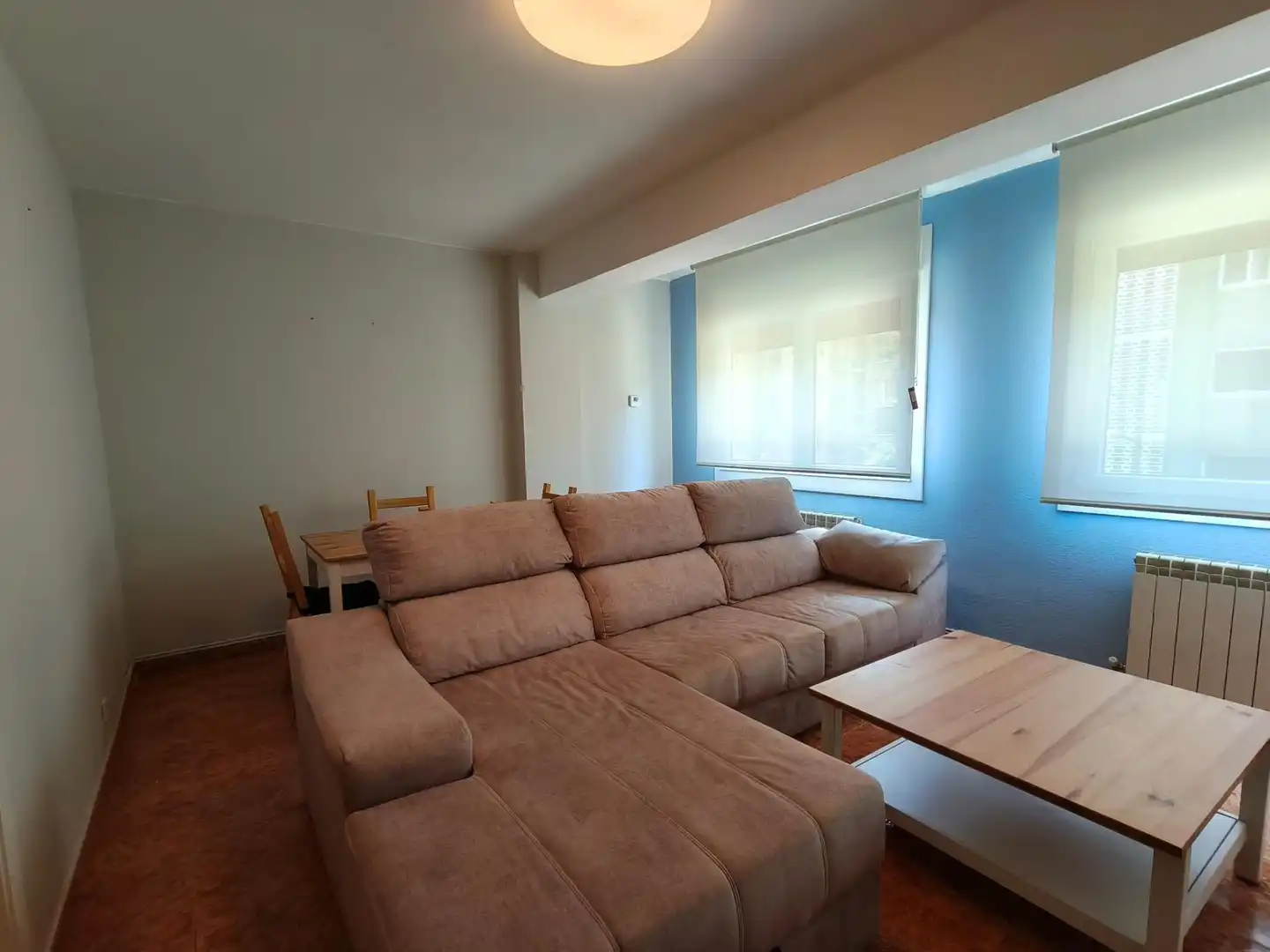 Wohnzimmer von Wohnung zur Miete in Zaragoza mit Heizung, Terrasse und Balkon