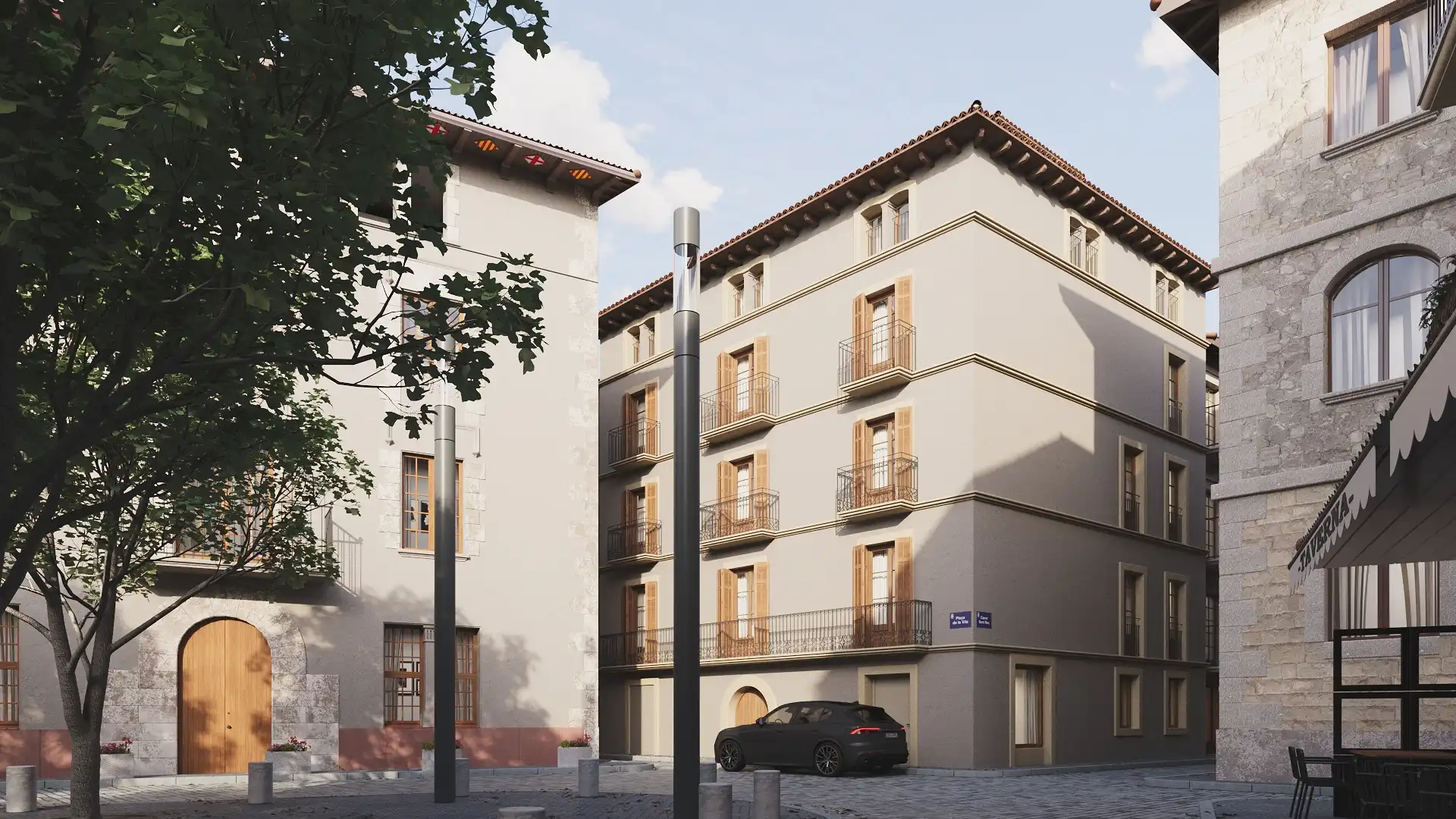 Exterior view of Flat for sale in Camprodon