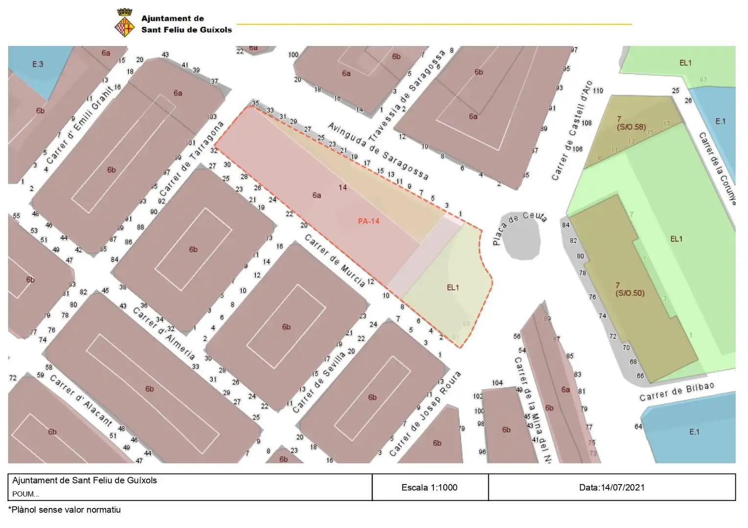Terreny residencial en venda a Carrer de Murcia, imagen 6
