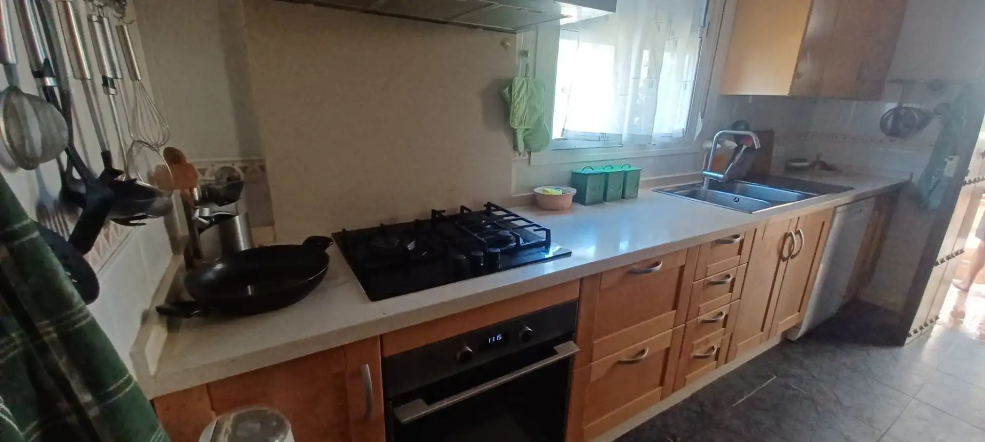 Cocina de Casa o chalet en venta en Castilblanco de los Arroyos con Aire acondicionado, Jardín privado y Terraza