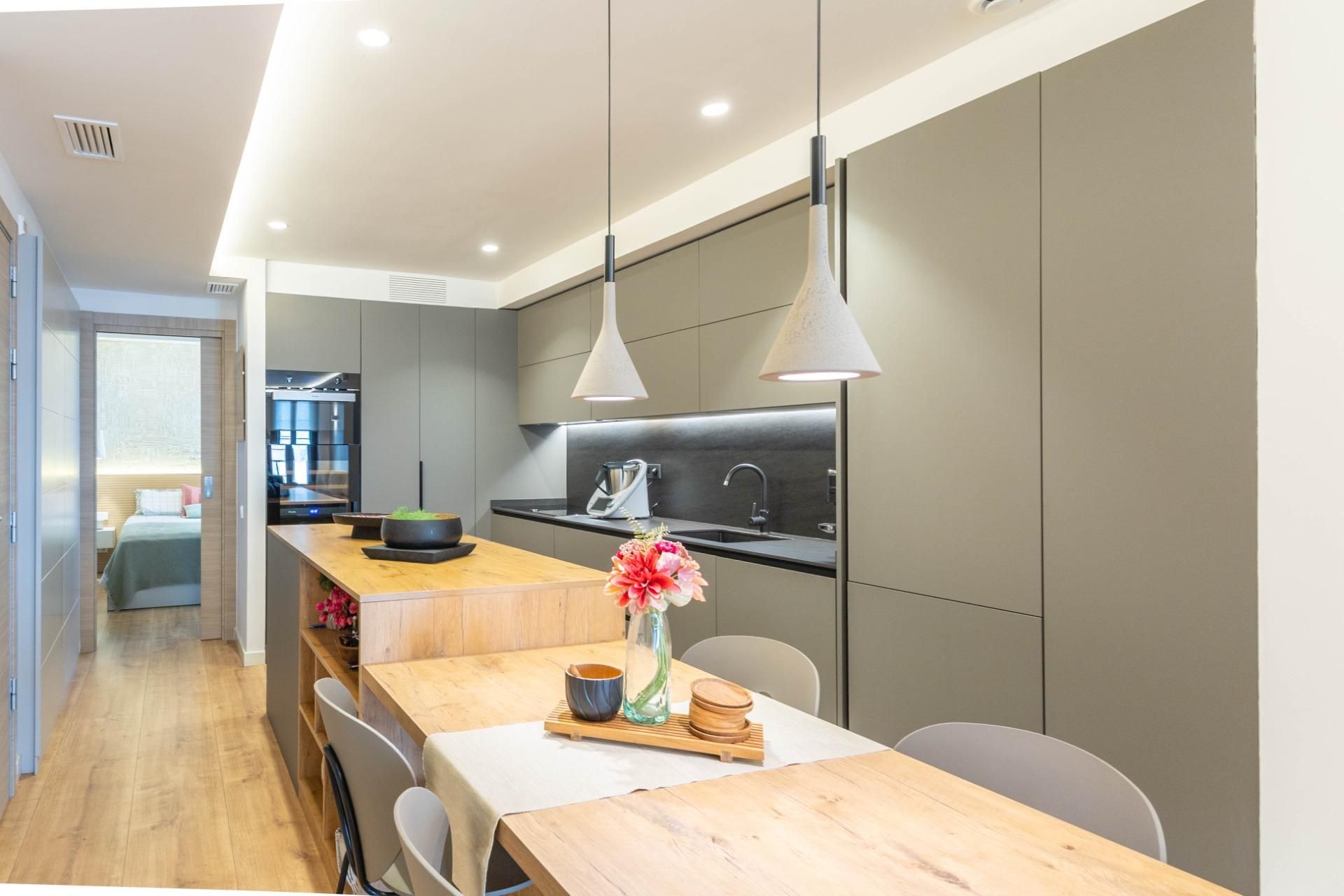 Kitchen of Flat for sale in  Barcelona Capital  with Air Conditioner, Heating and Parquet flooring