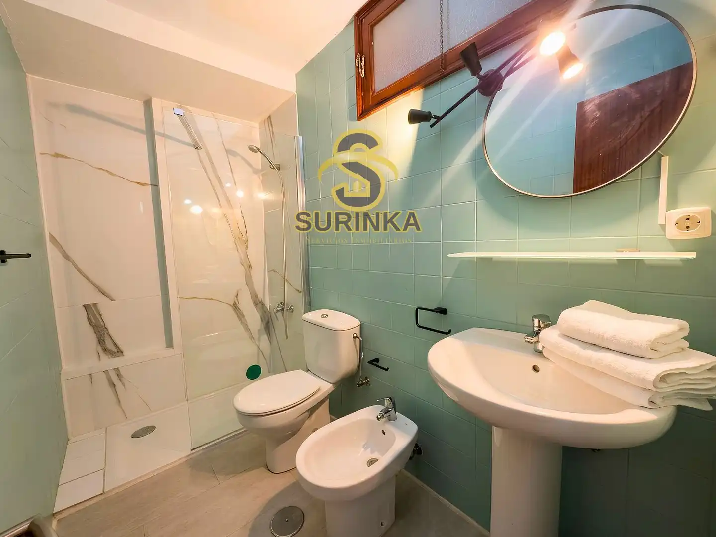 Baño de Apartamento en venta en San Bartolomé de Tirajana con Terraza, Piscina y Amueblado