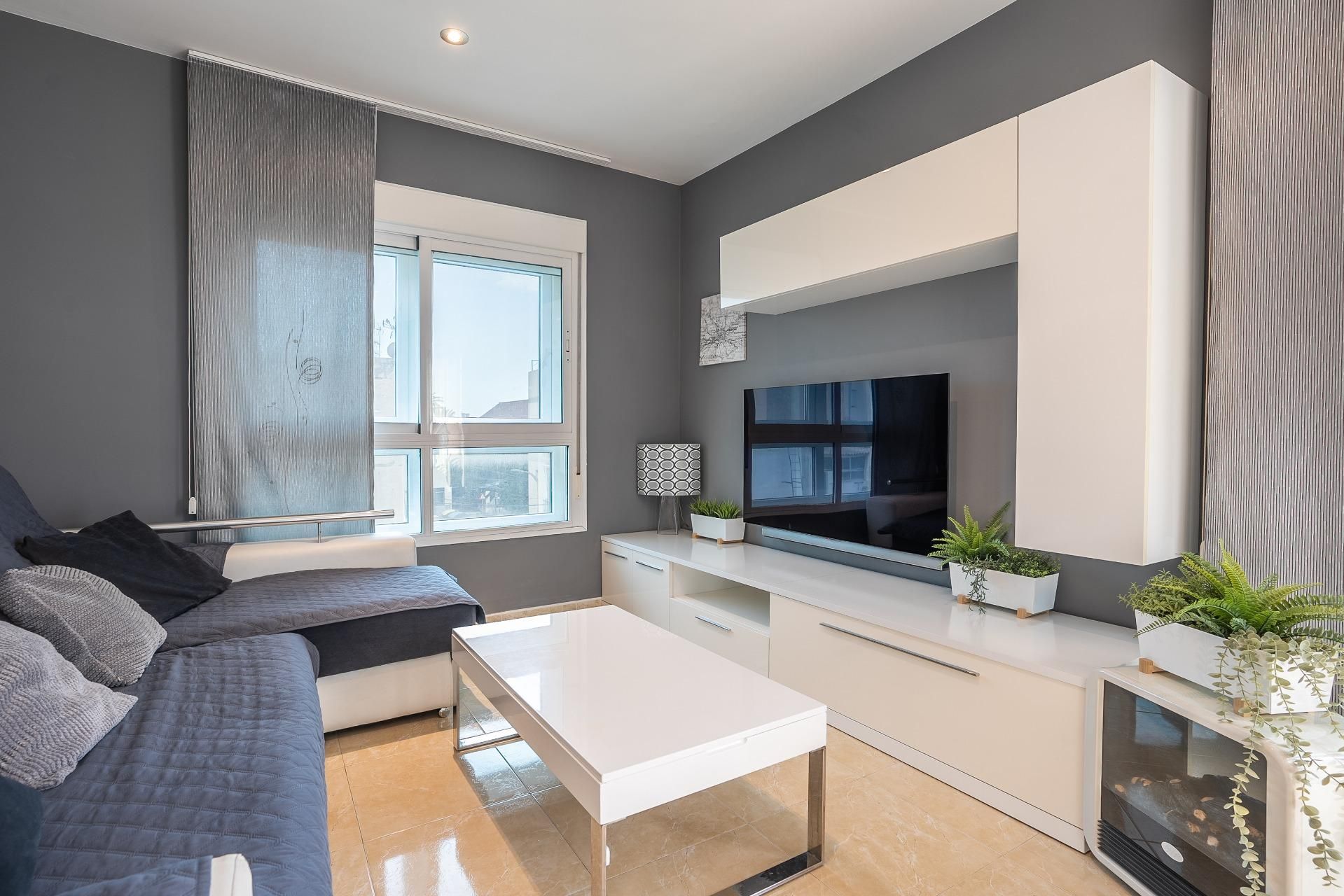 Wohnzimmer von Wohnung zum verkauf in Viator mit Klimaanlage und Balkon