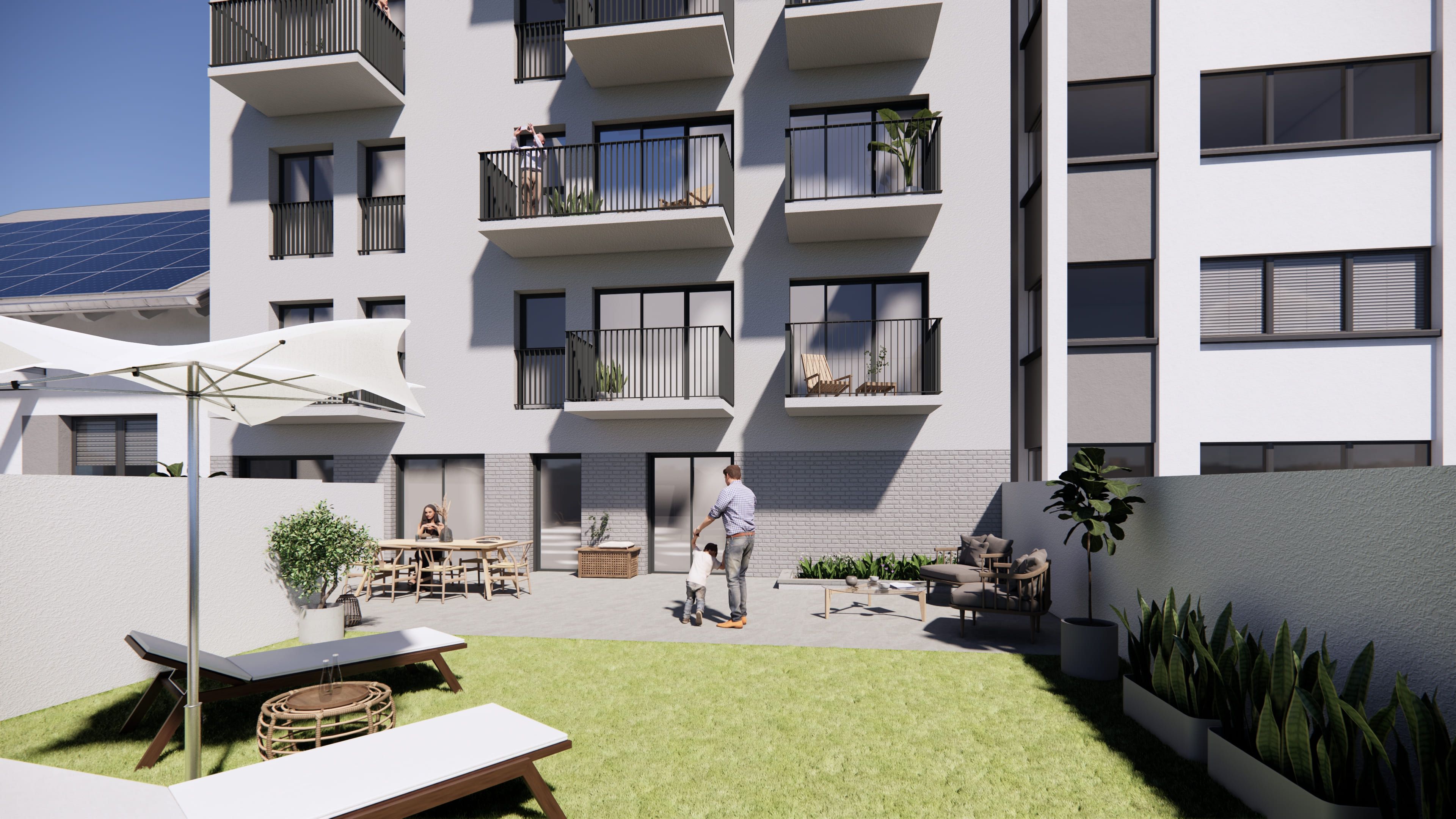 Vista exterior de Piso en venta en Sabadell con Aire acondicionado, Calefacción y Parquet