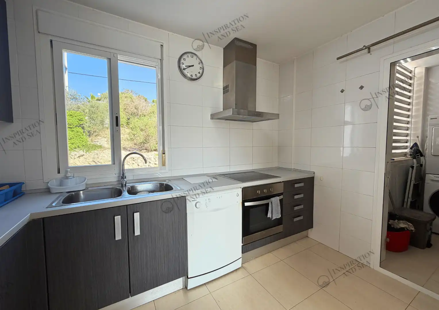 Küche von Wohnung zum Verkauf in Eivissa mit Klimaanlage, Terrasse und Möbliert