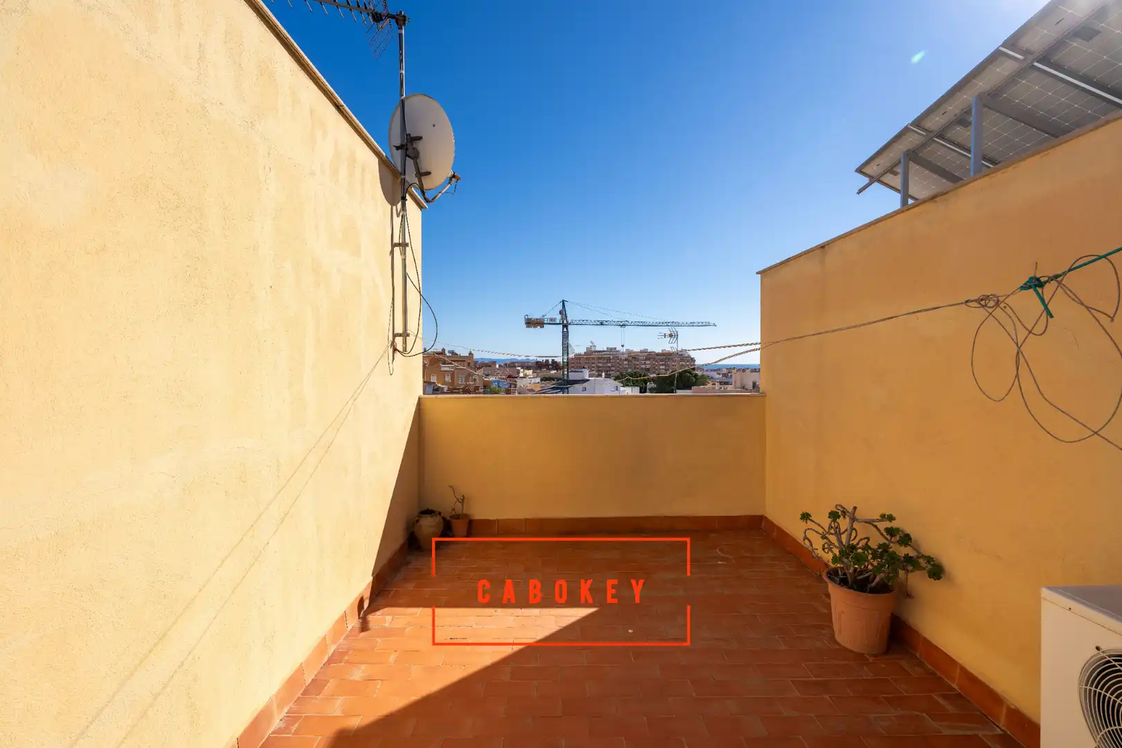Terrassa de Casa adosada en venda en Almería amb Aire condicionat, Calefacció i Terrassa