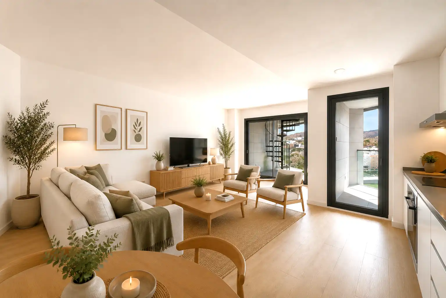 Penthouse mit Pool zum Verkauf in Este, imagen 6