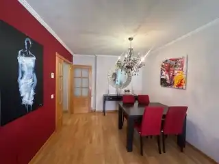 Esszimmer von Wohnungen zur Miete in León Capital  mit Heizung, Parkett und Terrasse
