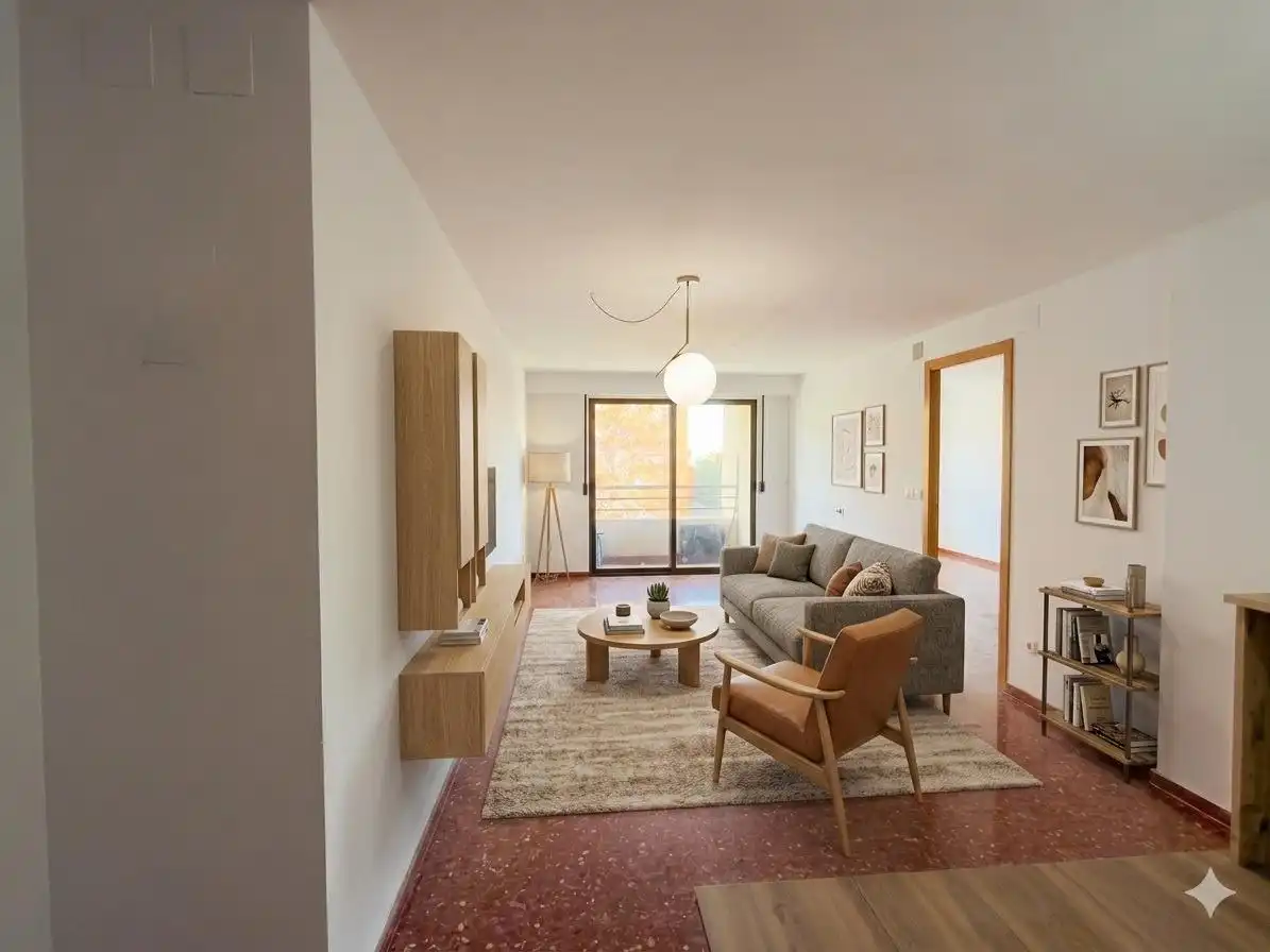 Sala de estar de Piso en venta en Aldaia con Aire acondicionado