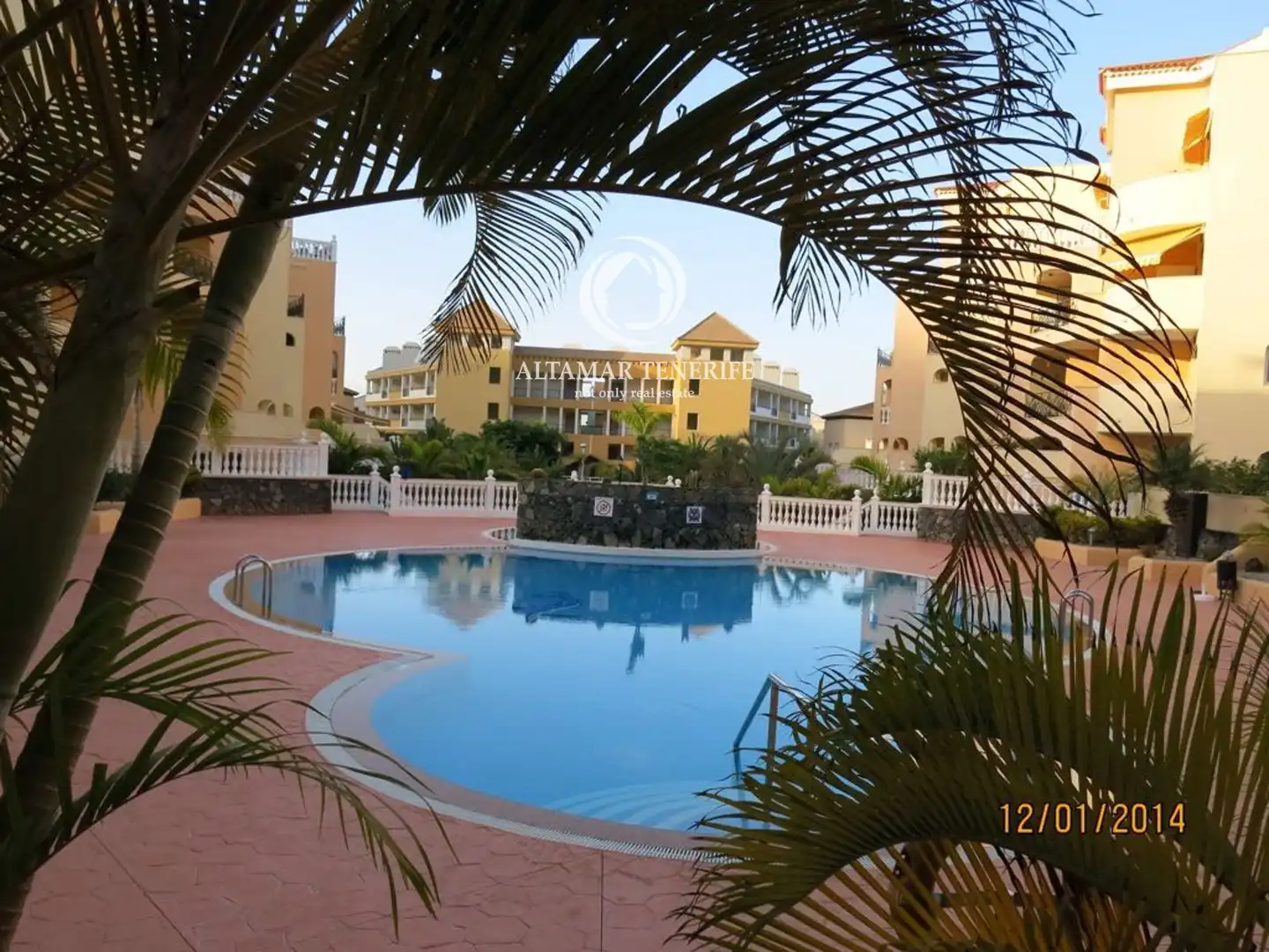 Piscina de Apartamento de alquiler en Arona con Terraza, Piscina y Amueblado