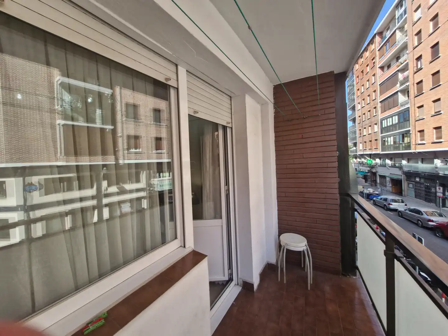Terrassa de Pis de lloguer en Bilbao  amb Calefacció, Parquet i Moblat