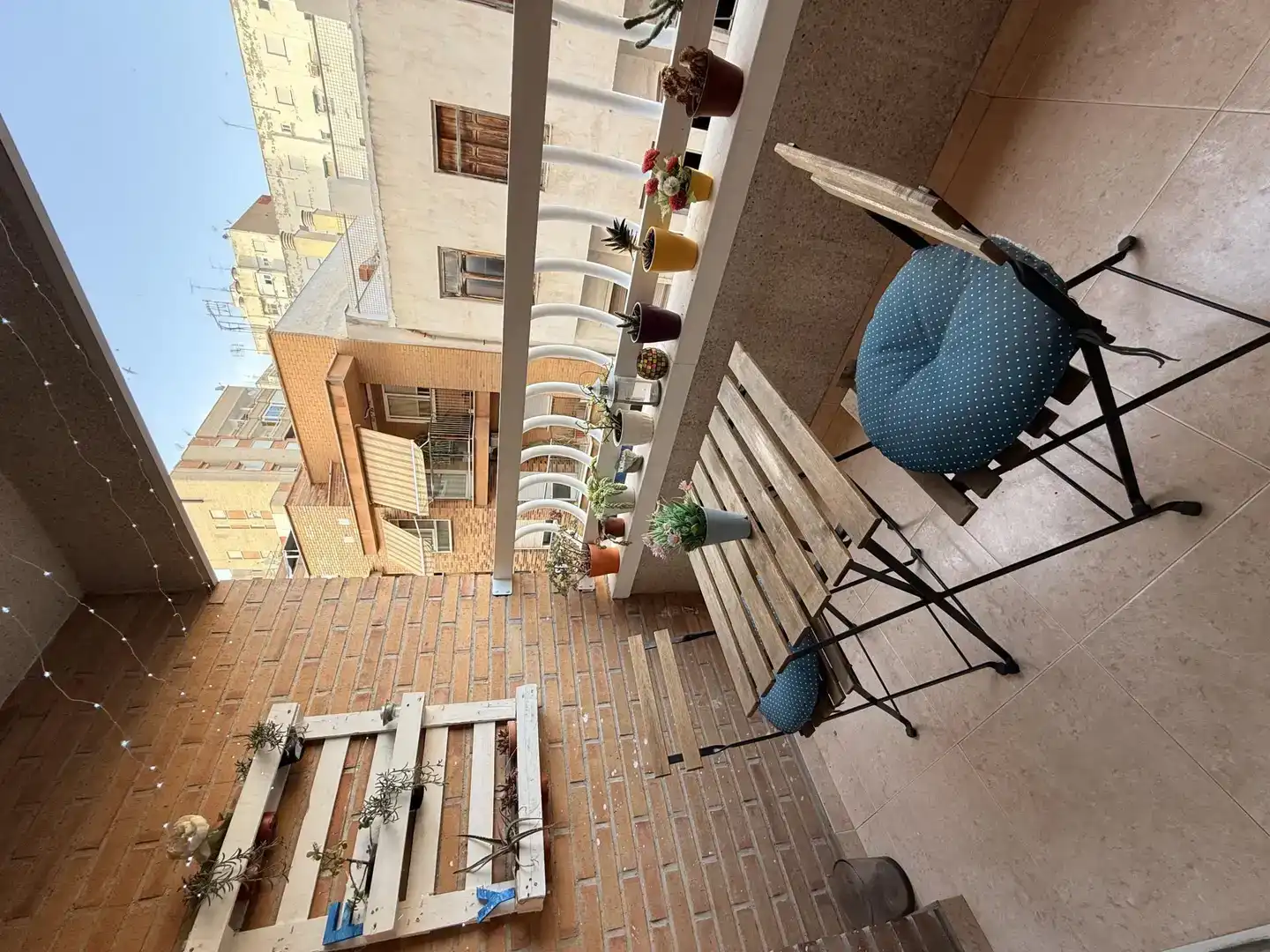 Balcony of Flat for sale in Molina de Segura  with Air Conditioner and Balcony