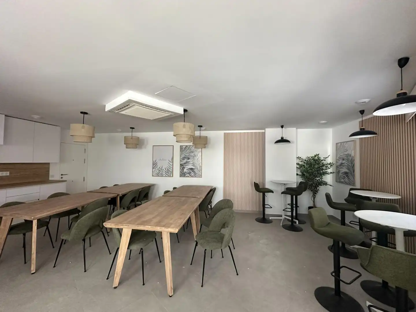 Dining room of Flat for rent in Mijas  with Air Conditioner, Heating and Private garden