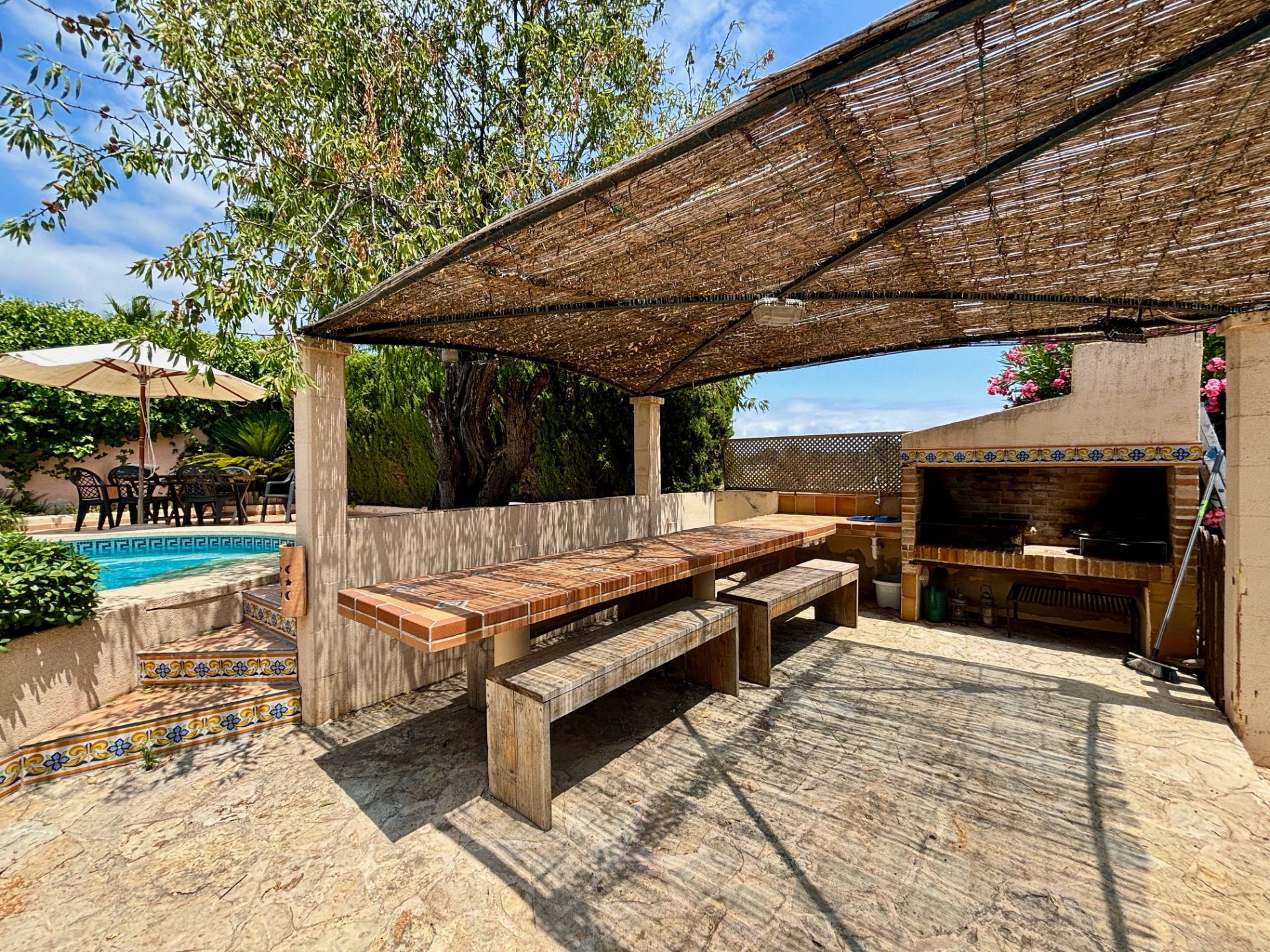 Terrace of Country house for sale in  Palma de Mallorca  with Air Conditioner, Heating and Private garden
