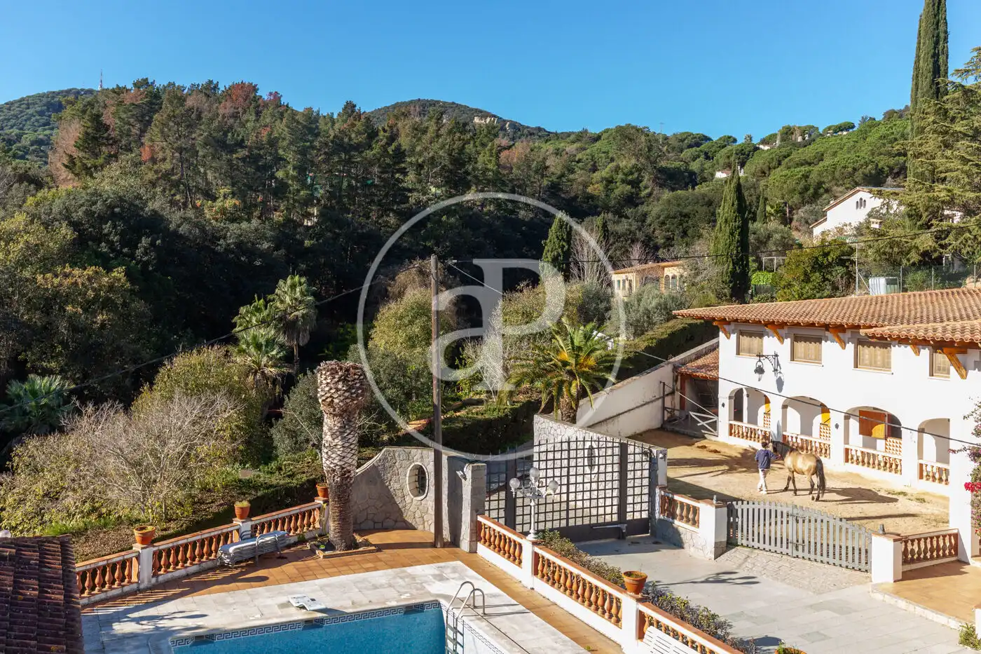 Vista exterior de Casa o xalet en venda en Tordera amb Aire condicionat, Calefacció i Jardí privat