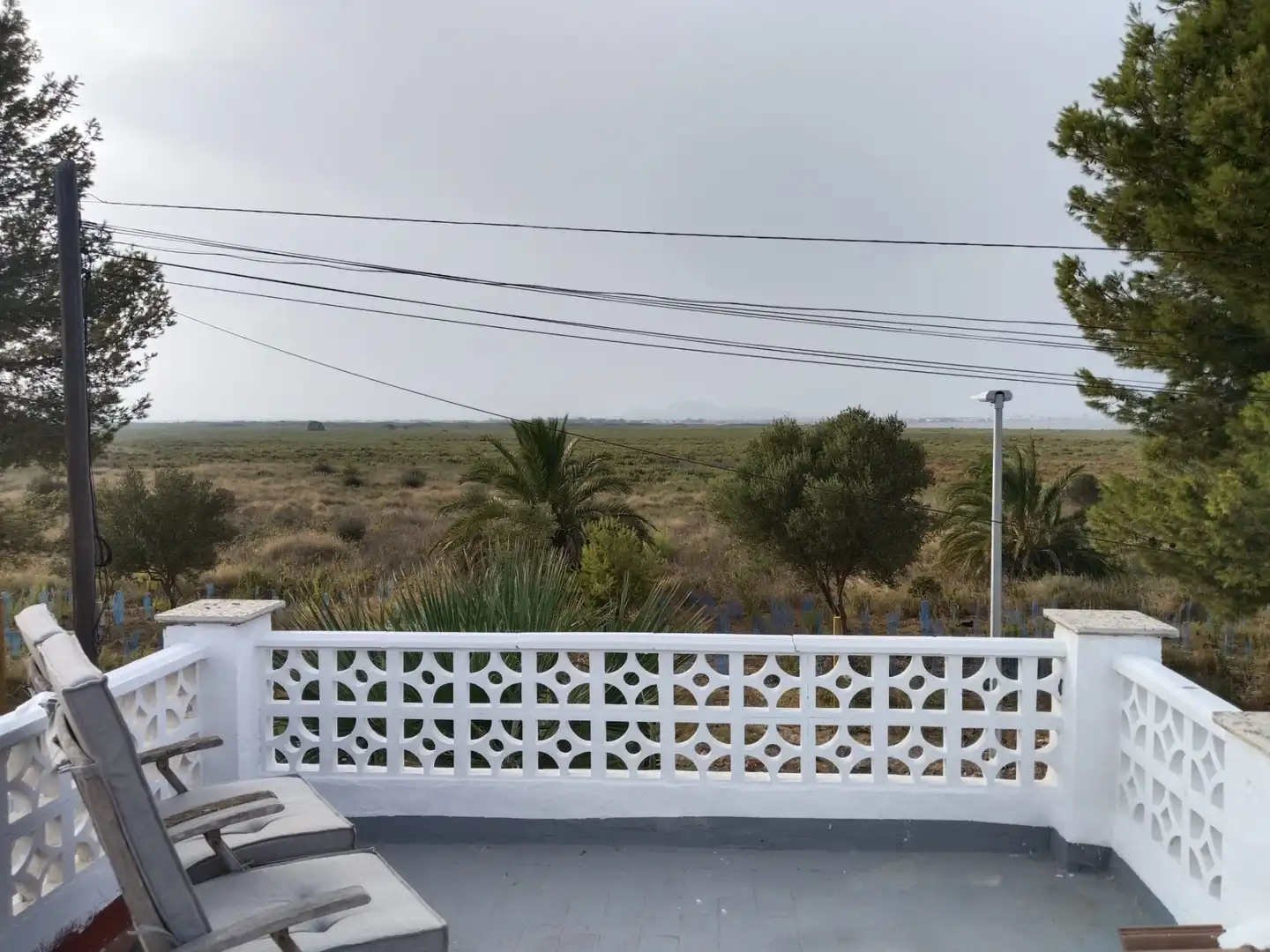 Terrassa de Casa o xalet en venda en Cartagena amb Aire condicionat, Jardí privat i Terrassa